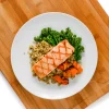 Grilled Salmon Plated OVERHEAD 1200x